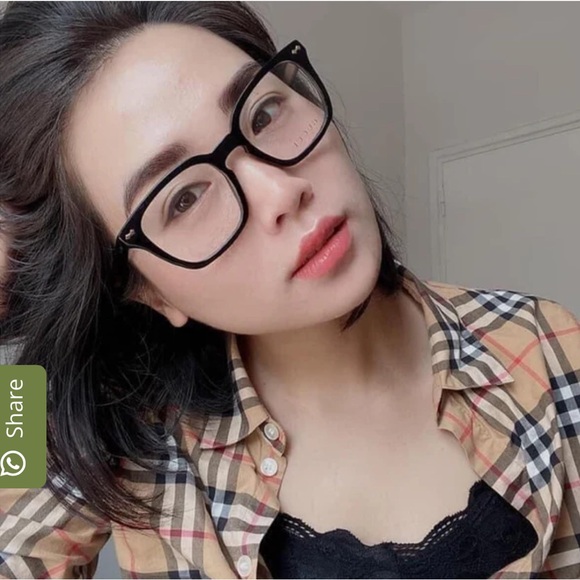 Gucci Rectangular Eyeglasses Glasses Frames GG0184O 001 Black 50mm 0184 - Picture 11 of 11